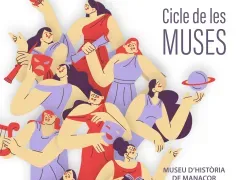 Cartell del Cicle de les Muses, juliol i agost de 2025.