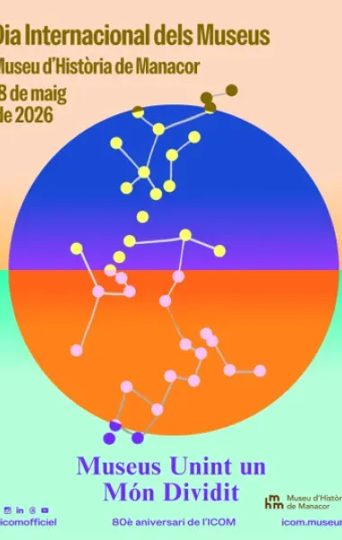 Cartell del Dia Internacional de Museus 2026. Museu d'Història de Manacor