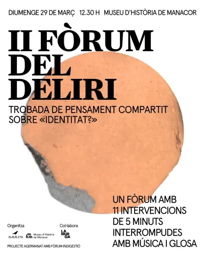 Cartell del II Fòrum del Deliri