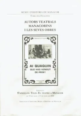 MUSEU D’HISTÒRIA DE MANACOR. FA 80 ANYS QUE FEM HISTÒRIA